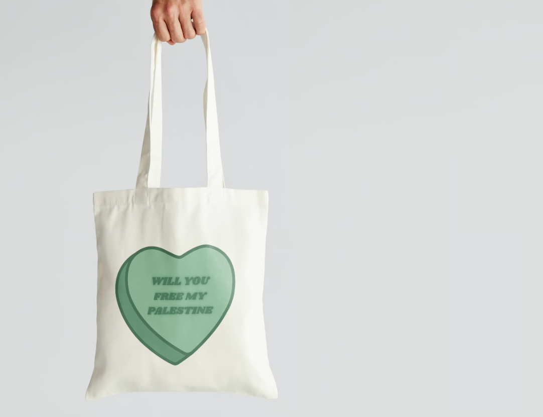 Will You Free My Palestine Green Tote