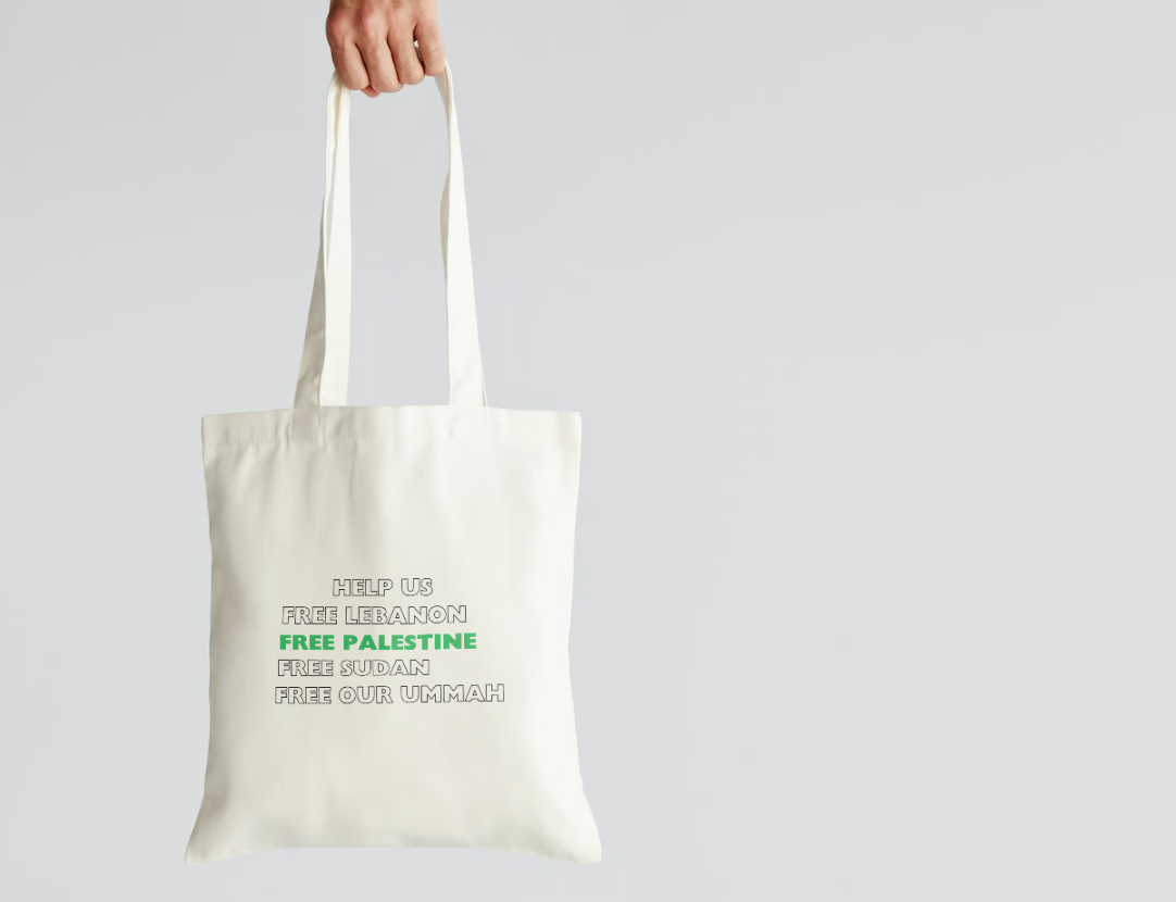 Will You Free My Palestine Green Tote