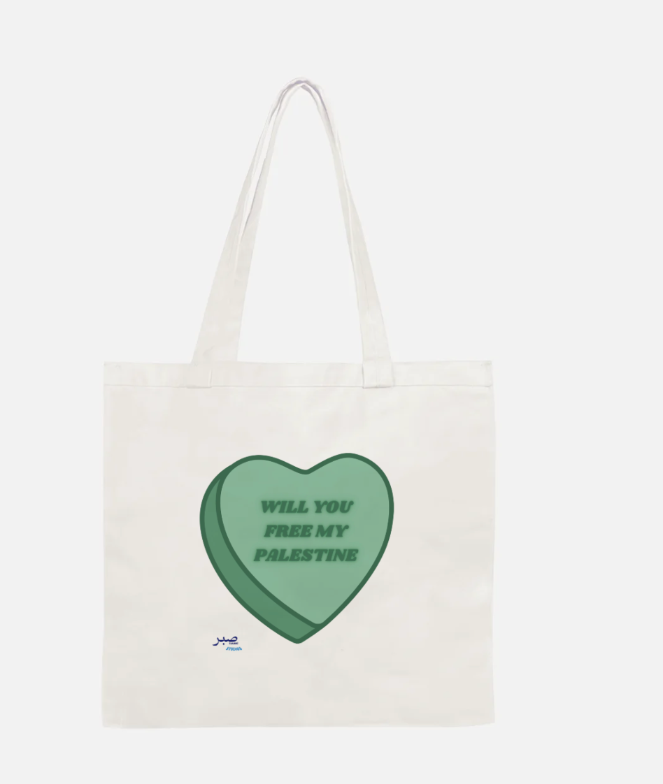 Will You Free My Palestine Green Tote